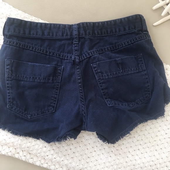 Free People Shorts (Blue) - Picture 5 of 6
